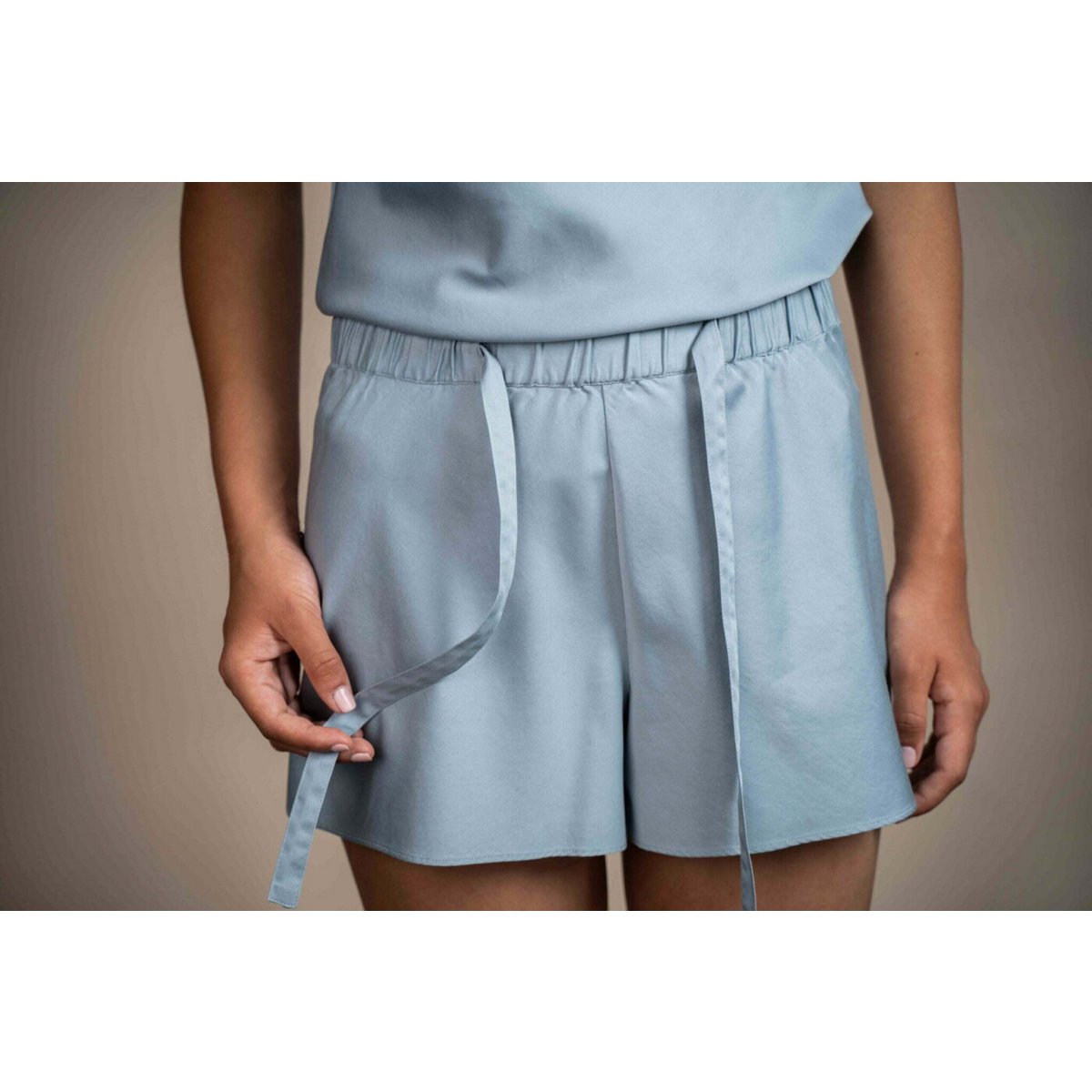 Pajamas: shirt + shorts Dream Touch Grey