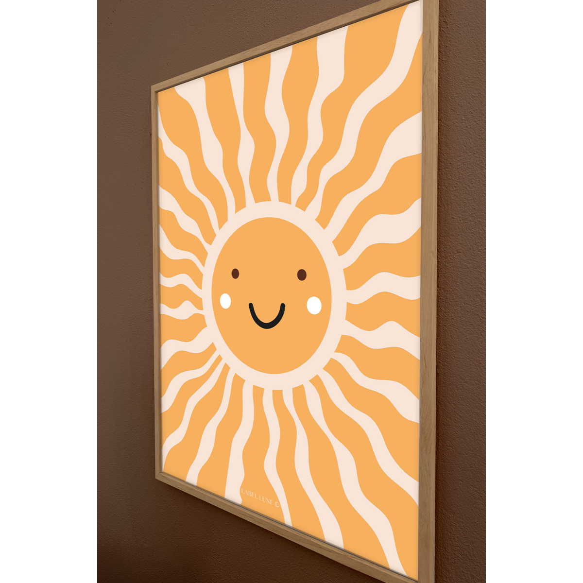 Affiche chambre d'enfant - Zon Sonne