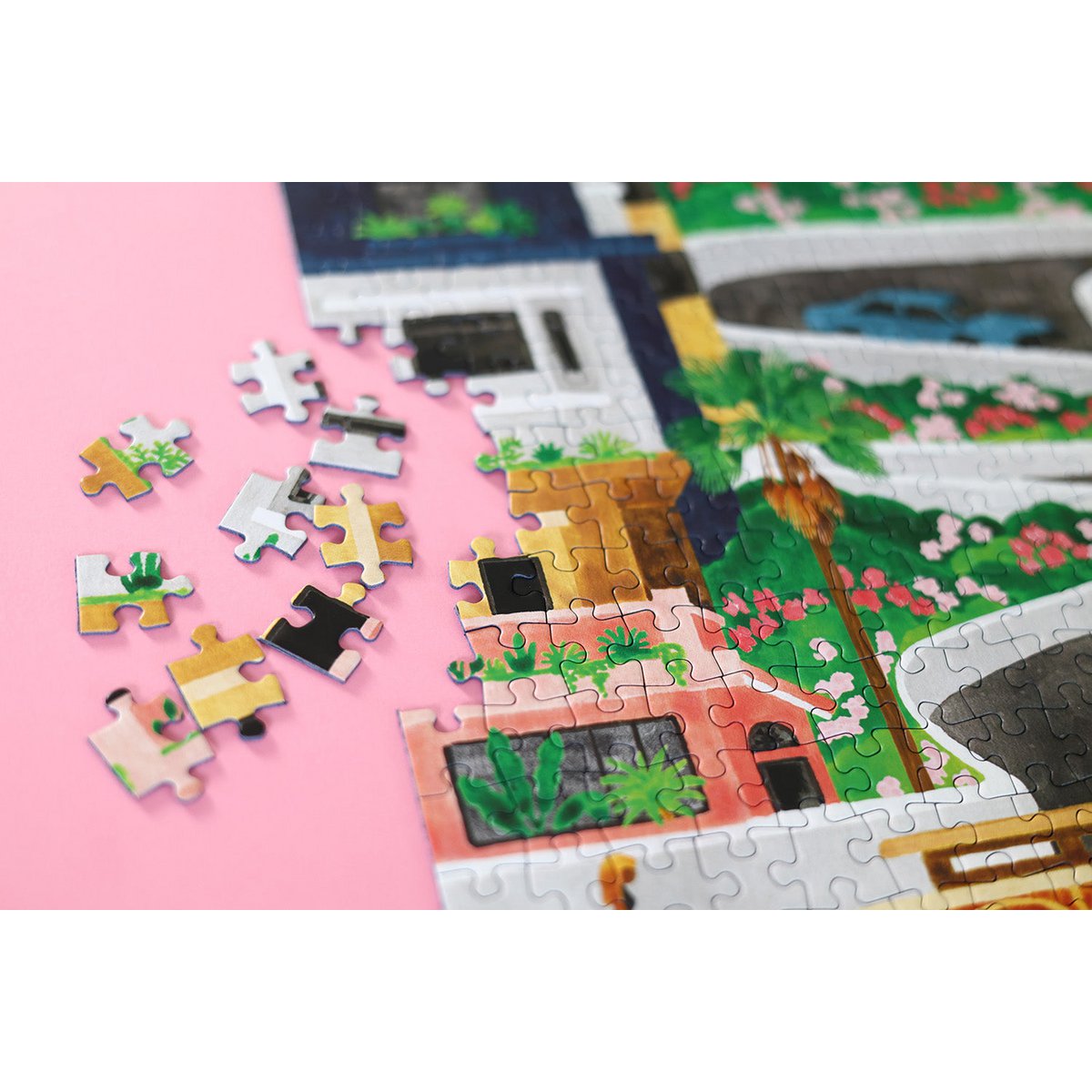 LOMBARD STREET - Jigsaw Puzzle 1000 brikker