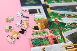 LOMBARD STREET - Jigsaw Puzzle 1000 brikker