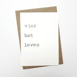 Feiern Sie das Leben!
