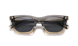 Walton & Mortimer Nr. 54: Transparente graue Sonnenbrille „Inferno“.