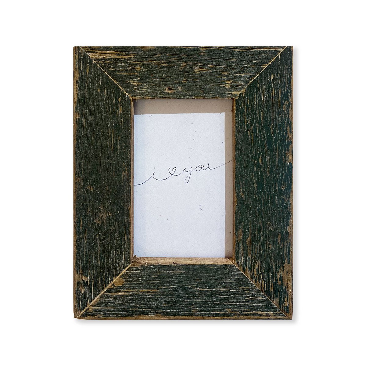 Violette - Composition of 3 reclaimed wood frames