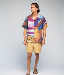 Linnedskjorte View Red - Vilmantas Marcinkevičius (Unisex)