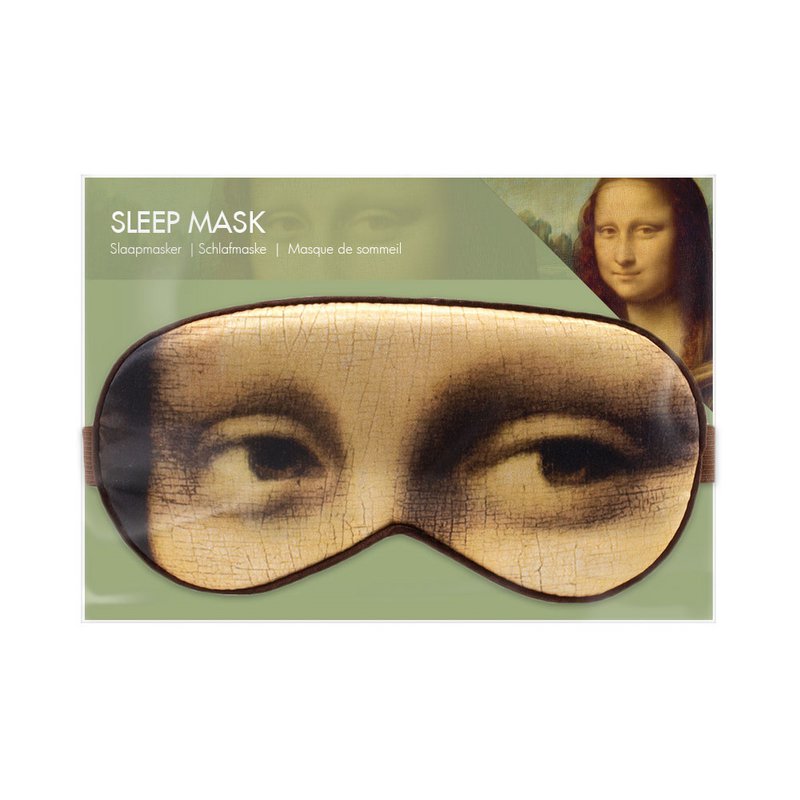 Sleeping mask, Da Vinci, Mona Lisa