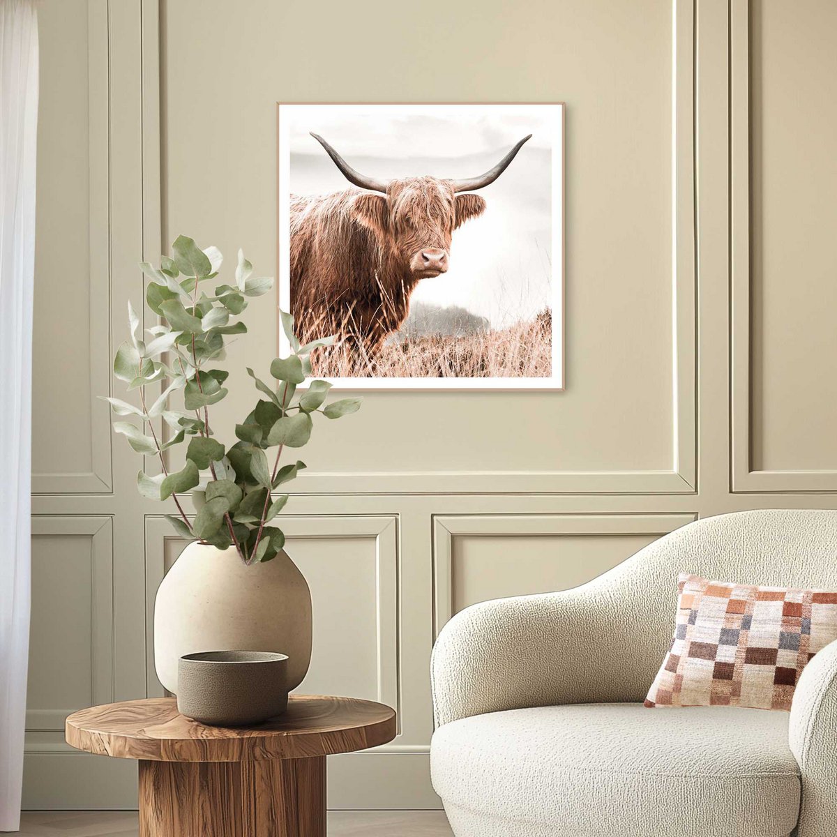 Painting Slim Frame Highlander 50x50