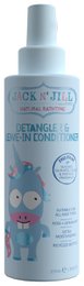  Blue detangling conditioner spray for kids with cute character design, gentle formula.