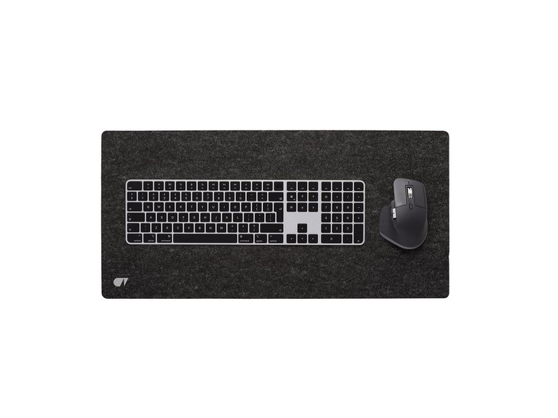 Felt & Cork Desk Mat - Anthracite