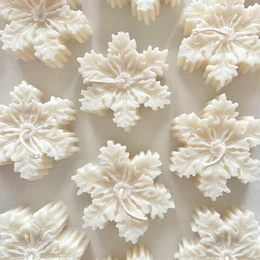 Snowflake Candle