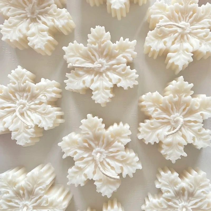 Snowflake Candle