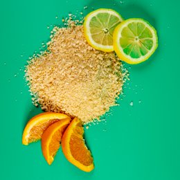 Badesalt med sicilianske citrusfrugter