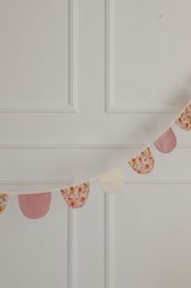 Fête d'anniversaire dans le jardin Guirlande