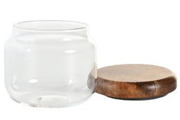 BOTE SÆT 3 CRISTAL ACACIA 8,5X8,5X7,5 300ML PC205141
