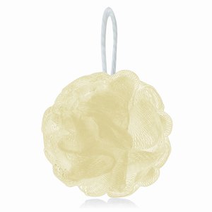 Netzschwamm mit Kordel creme