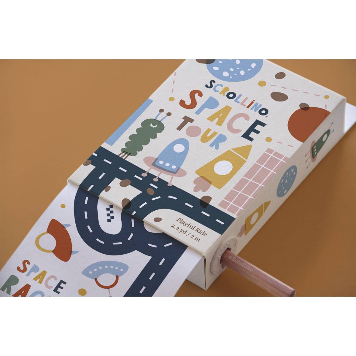 Leuk boek voor kinderen - Scrollino SPACE Tour