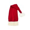 Santa hat - Red with white brim flat knit
