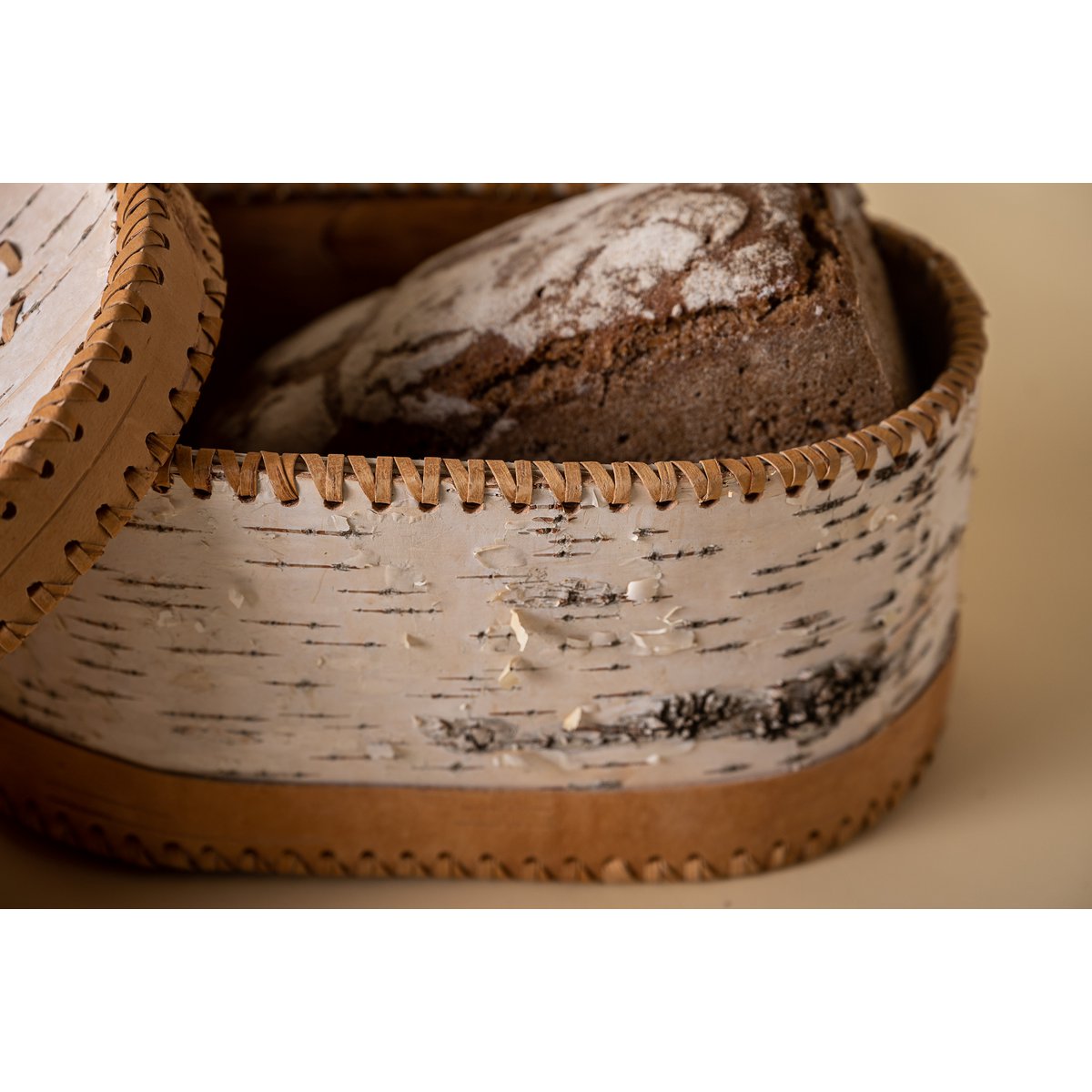 Bread box single white