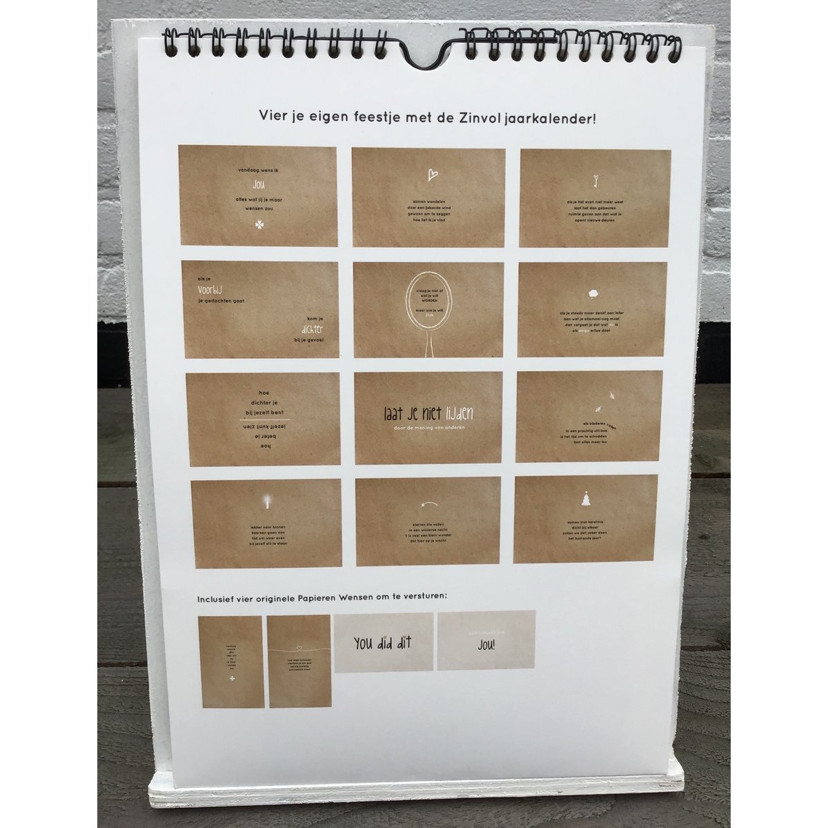 Calendar Congratulations with you