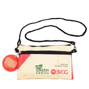 Reisetasche aus recyceltem Zementsack