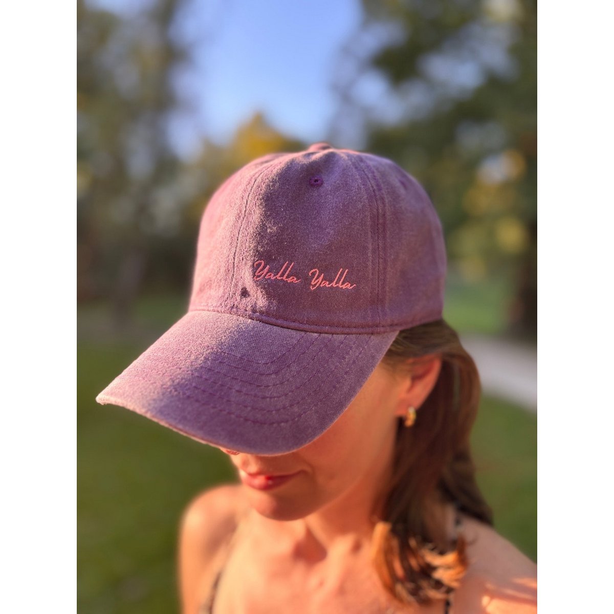 LAW! "Yalla Yalla" Cap in Lilac Copy