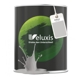 Elegant gray interior wall paint, 1 liter, opacity class 1, streak-free, low-drip, eco-friendly, and VOC-free (Cool Grey)