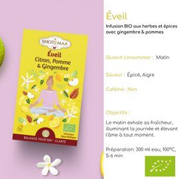Té de Hierbas Orgánico Despertar Armonía – Infusiones Naturales para Armonizar Tus Días y Potenciar tu Bienestar – Infusión con ingredientes de alta calidad