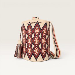 Geometric crossbody L | Red