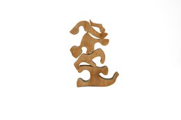 Holzpuzzle Luchs