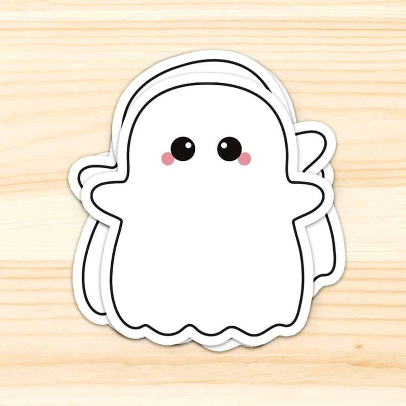 Pegatina Fantasma