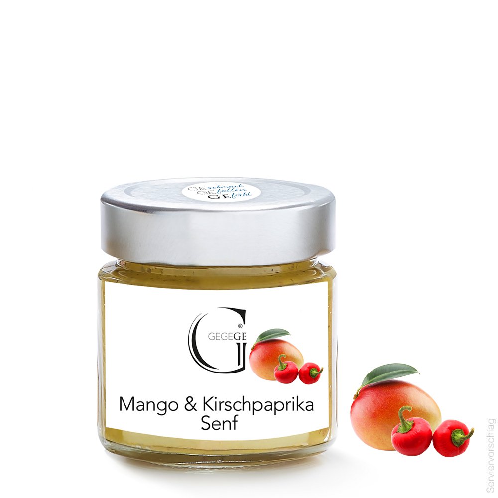 Mango & Cherry Pepper Mustard 115ml