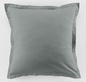 SET OF 2 PILLOWCASES 63X63CM 100% COTTON 57 THREADS SILVER