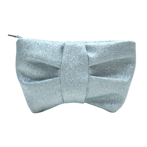 Moon Shoulder Bag - Mint Sequined Glitter