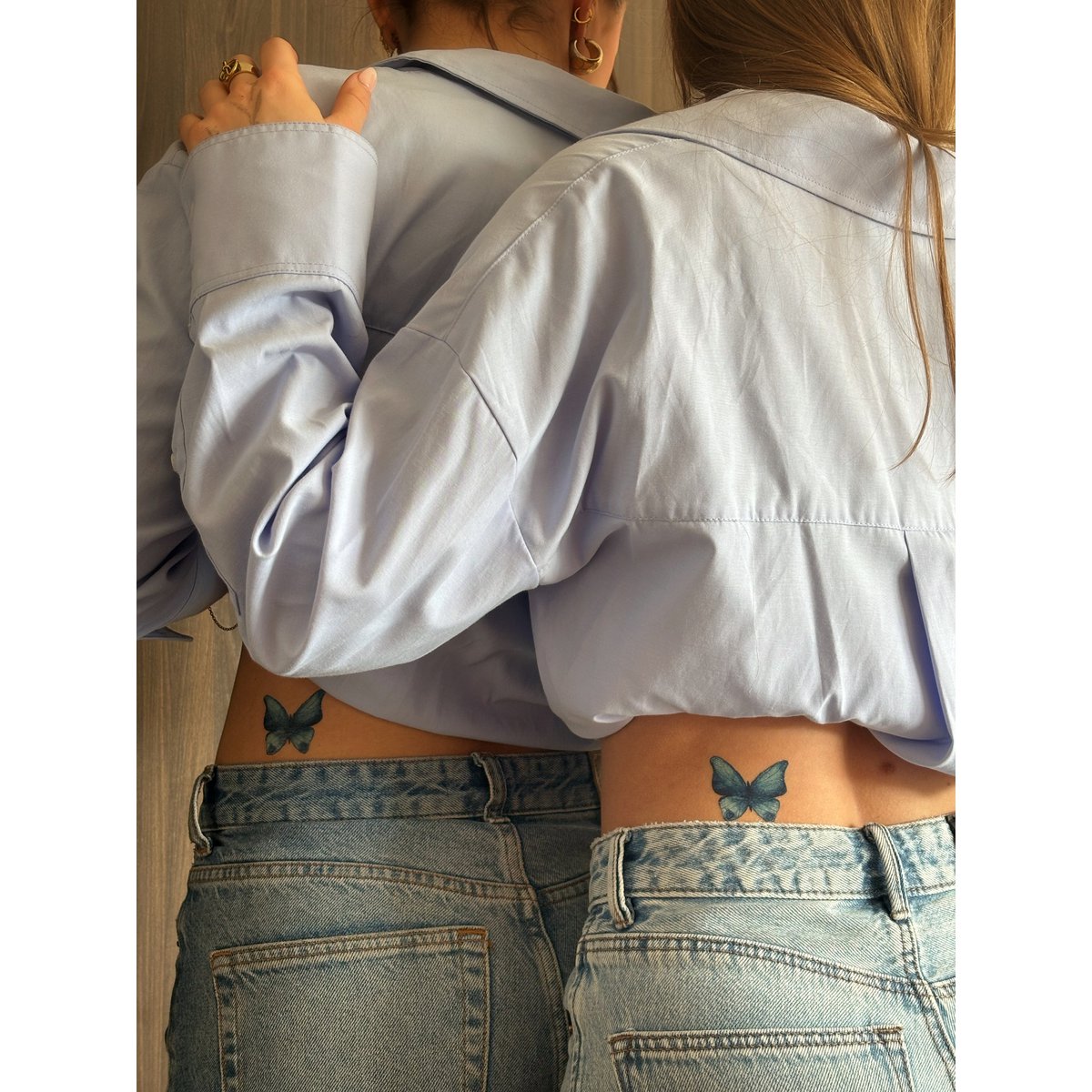 Tijdelijke tattoo: vlinder