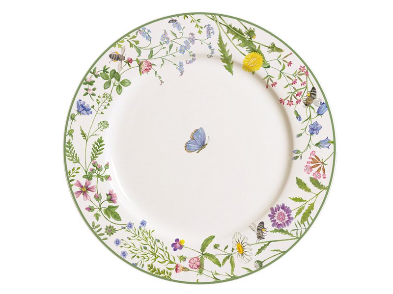 Plato postre de porcelana Meadow 19 cm Isabelle Rose