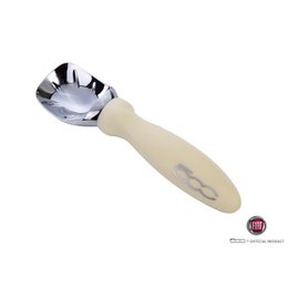 FIAT, Set of 4 Ice Cream Spoons, Colorful, Ergonomic Handle, Easy to Use, Stainless Steel