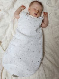 100 % zertifizierte OEKO-TEX-zertifizierte Baumwolle | Gemütlicher Schlafsack für Neugeborene I Babytragetuch I Essentials für Neugeborene