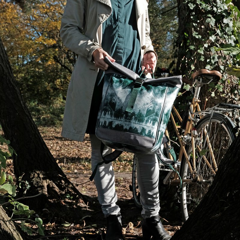 Sac à vélo combinés / porte-bagages de sac à dos - Pinos