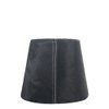 lampshade cowhide black h15 d18xd13cm