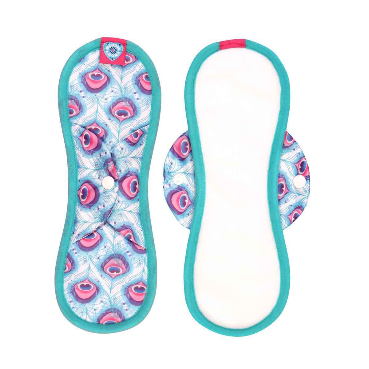 Serviettes hygiéniques lavables NORA - Maxi