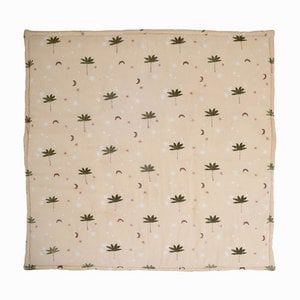 JAIPURY baby rest mat printed with small palm trees