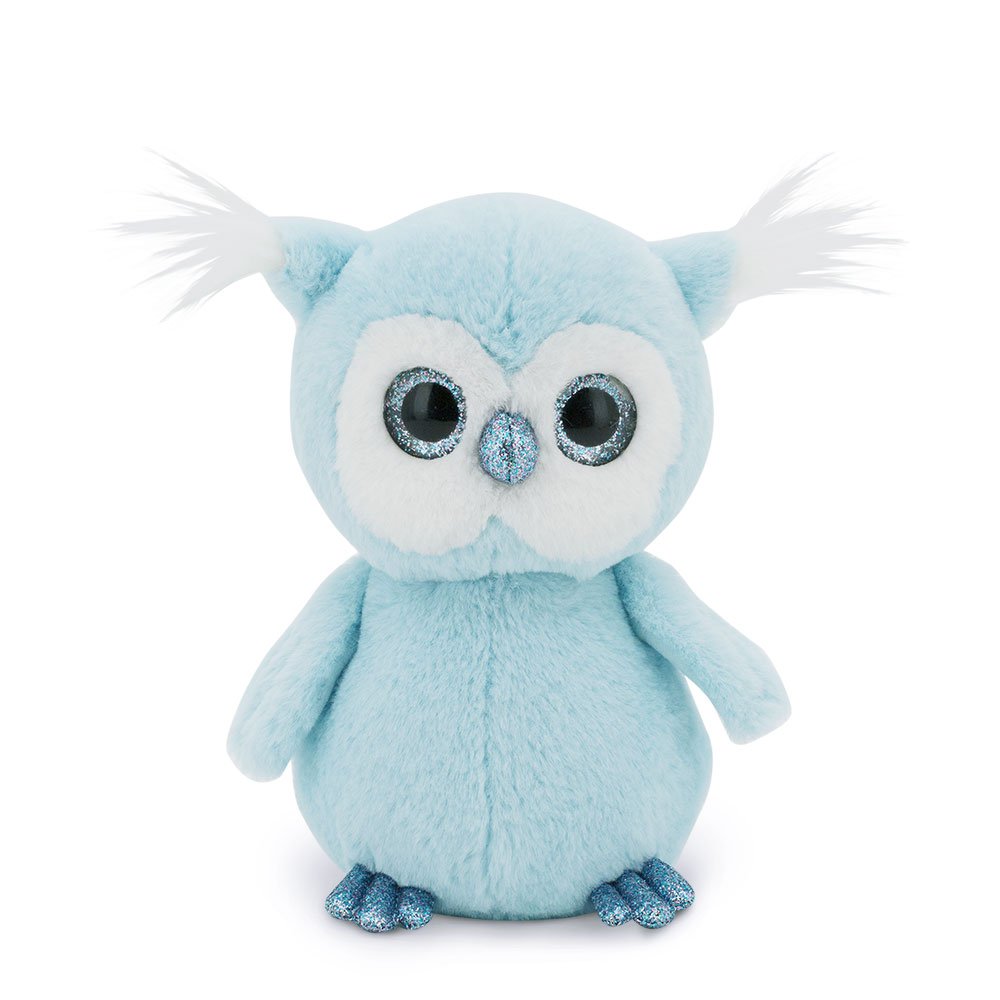 Zacht speelgoed, pluipen - Fluffy the Blue Owlet (23 cm)