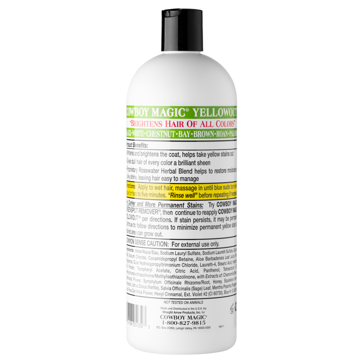 Cowboy Magic® Shine In Yellowout Shampoo™ - Large 946 mL