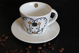 Kaffekop og underkop Zeeland piger