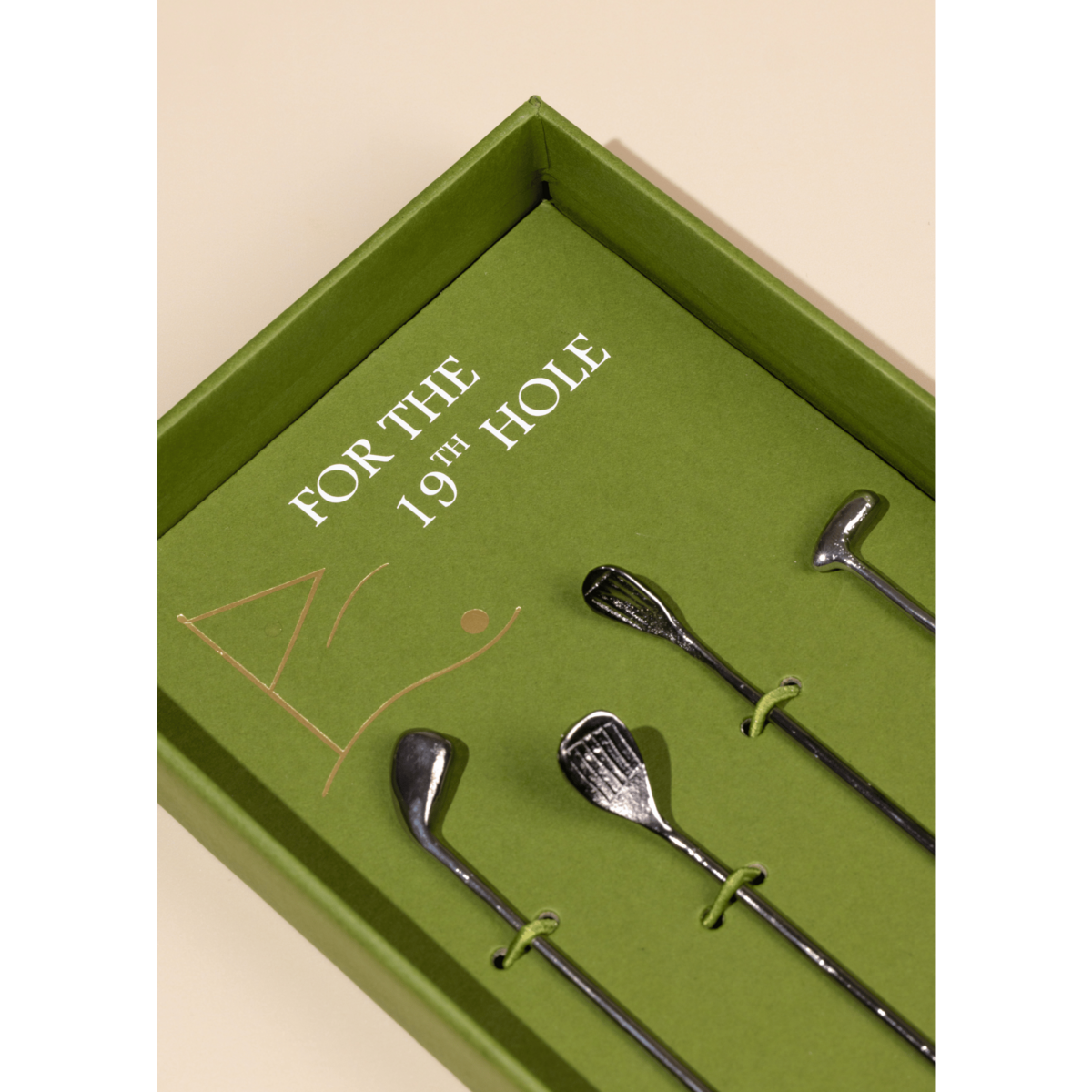 Drink Stirrers | Tee Time Cocktail Handcrafted Brass