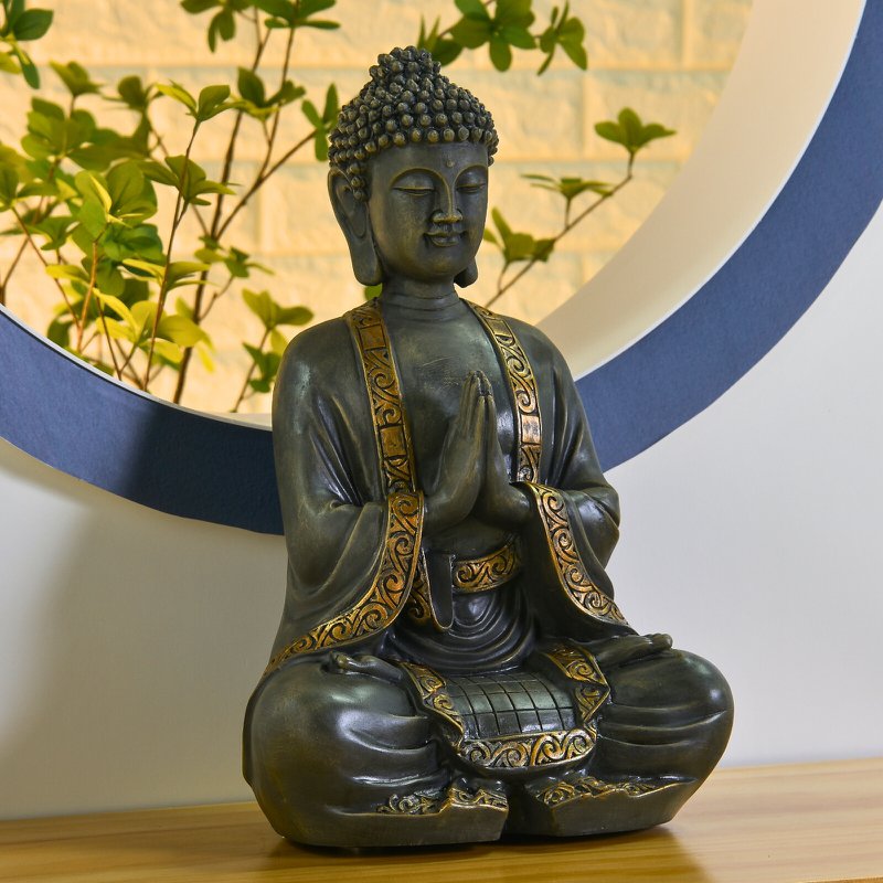 Large statue Buddha Meditation-Zen decoration and Feng Shui-brings a spiritual and relaxing atmosphere to your interior-lucky statue