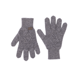Spade Knit Cashmere Gloves