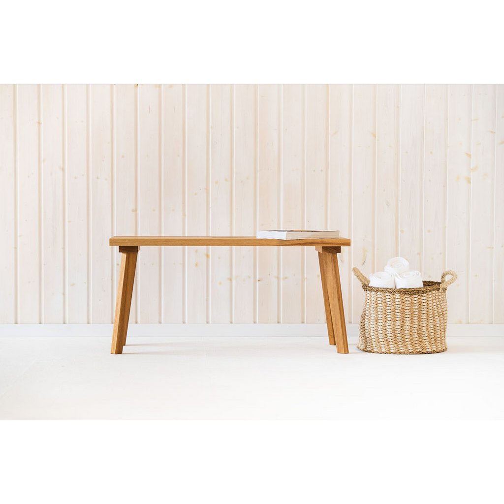 Banco de madera BENT de roble