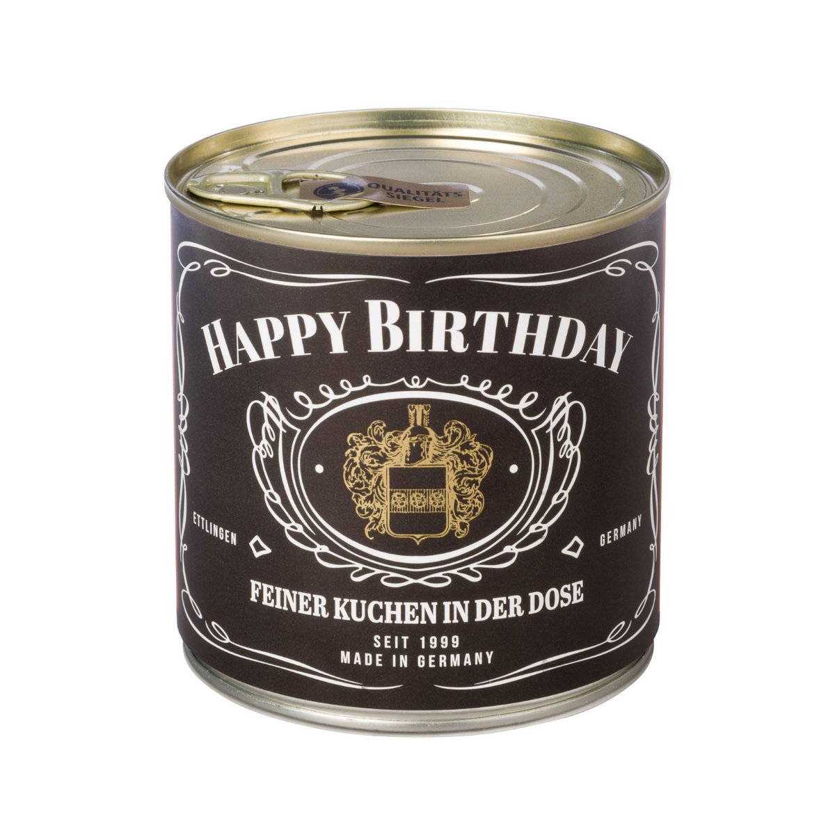 Cancake Whiskey Banderole Happy Birthday 483