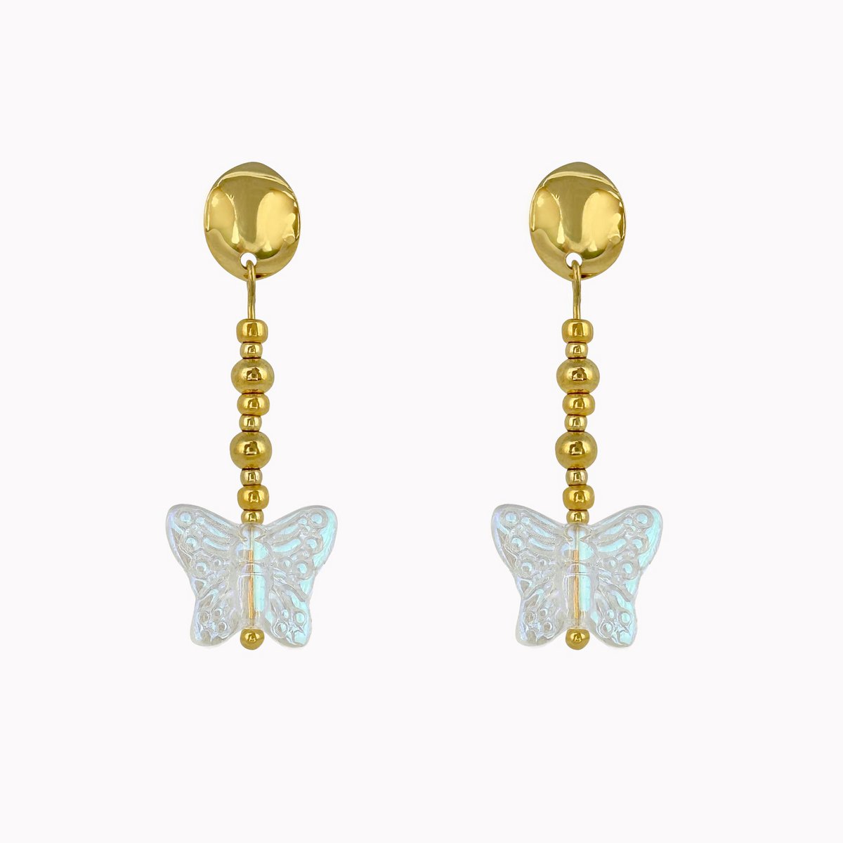 Überächtiger langer Butterfly Golden -gelenkt