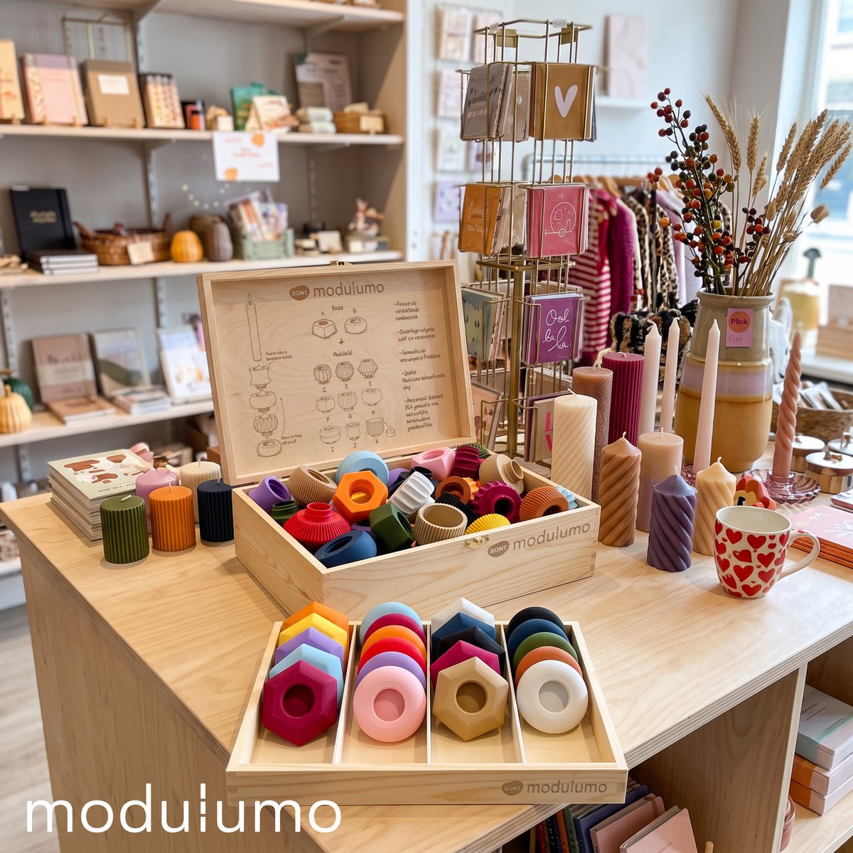 Modulumo – Startset – 50 modules + gratis houten display!